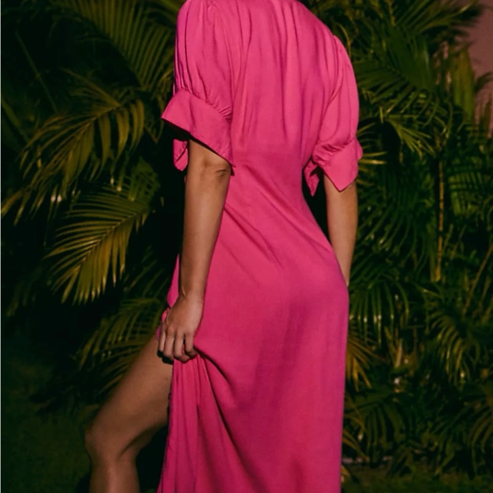 Free People Coral Dress -gorgeous on! - Picture 2 of 6